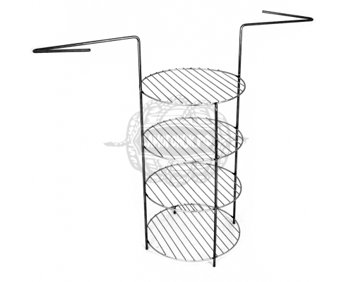 Этажерка универсальная к тандырам Сармат Атаман , Аладдин, Викинг (4-х ярусная большая)