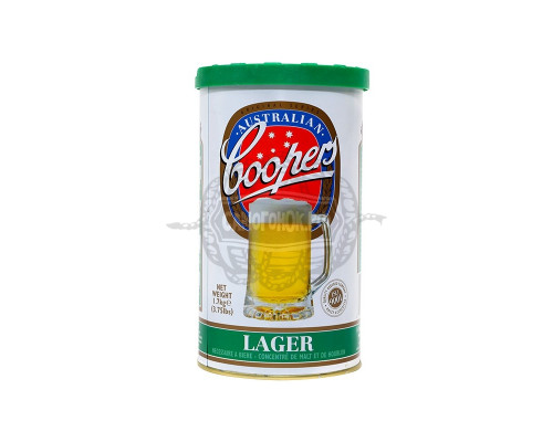 Солодовый экстракт Coopers Lager, 1,7кг