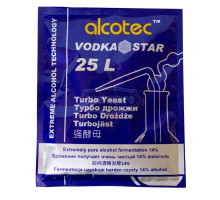 Спиртовые дрожжи ALCOTEC VODKA STAR 66 гр