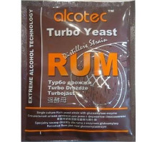 Спиртовые дрожжи Alcotec Turbo Yeast Rum, 73 гр.