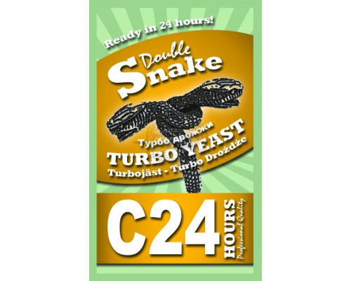 Турбо дрожжи DoubleSnake C24