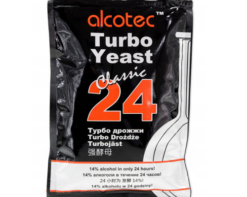 Дрожжи спиртовые Alcotec Turbo Yeast Express 24, 205 гр.